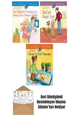 Sigrid Leberer 3 Kitap Seti + Okuma Sticker'ları