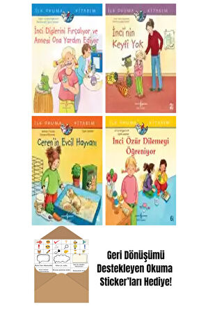 Sigrid Leberer 4 Kitap Seti + Okuma Sticker'ları