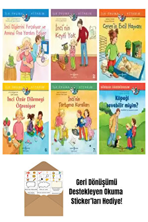Sigrid Leberer 6 Kitap Seti + Okuma Sticker'ları