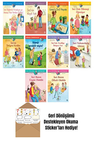 Sigrid Leberer 10 Kitap Seti + Okuma Sticker'ları