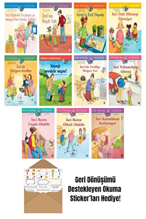 Sigrid Leberer 11 Kitap Seti + Okuma Sticker'ları