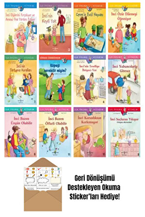 Sigrid Leberer 12 Kitap Seti + Okuma Sticker'ları