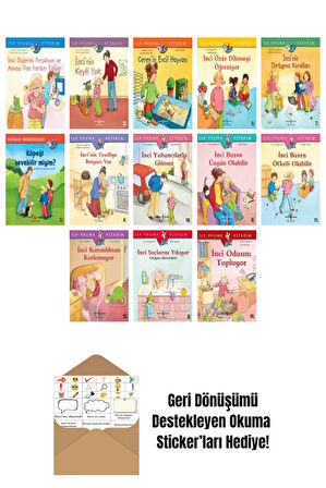 Sigrid Leberer 13 Kitap Seti + Okuma Sticker'ları