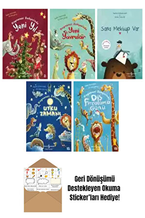 Sophie Schoenwald 5 Kitap Seti + Okuma Sticker'ları
