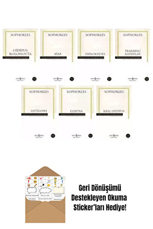 Sophokles 7 Kitap Seti + Okuma Sticker'ları
