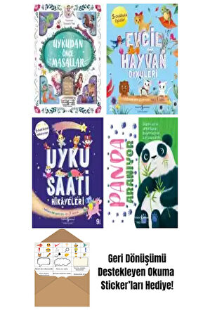 Stephanie Moss 4 Kitap Seti + Okuma Sticker'ları