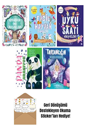 Stephanie Moss 5 Kitap Seti + Okuma Sticker'ları