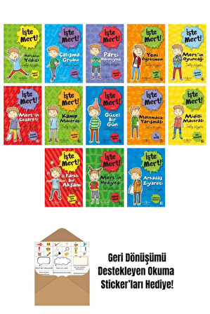 Stephanie Spartels 13 Kitap Seti + Okuma Sticker'ları