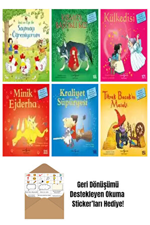 Stephen Cartwright 6 Kitap Seti + Okuma Sticker'ları