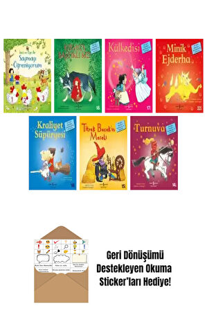 Stephen Cartwright 7 Kitap Seti + Okuma Sticker'ları