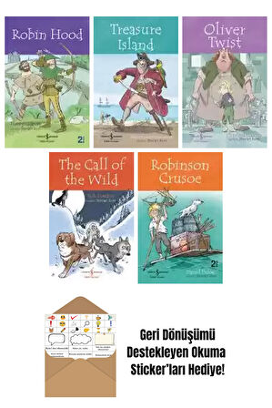 Stewart Ross 5 Kitap Seti + Okuma Sticker'ları