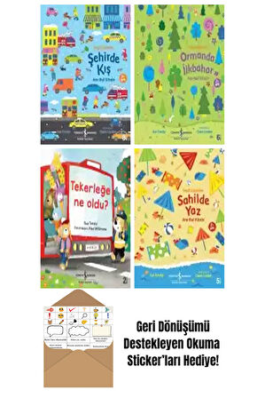 Sue Tarsky 4 Kitap Seti + Okuma Sticker'ları