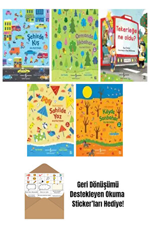 Sue Tarsky 5 Kitap Seti + Okuma Sticker'ları