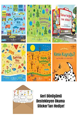 Sue Tarsky 6 Kitap Seti + Okuma Sticker'ları