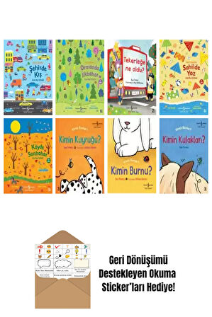 Sue Tarsky 8 Kitap Seti + Okuma Sticker'ları