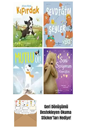 Susie Linn 4 Kitap Seti + Okuma Sticker'ları