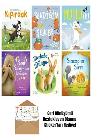 Susie Linn 6 Kitap Seti + Okuma Sticker'ları