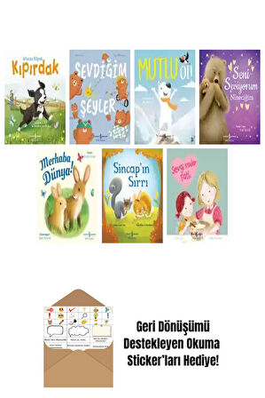 Susie Linn 7 Kitap Seti + Okuma Sticker'ları