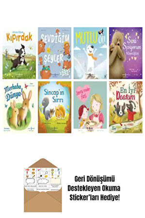 Susie Linn 8 Kitap Seti + Okuma Sticker'ları