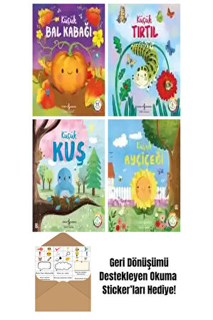 Suzanne Fossey 4 Kitap Seti + Okuma Sticker'ları