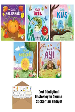 Suzanne Fossey 5 Kitap Seti + Okuma Sticker'ları