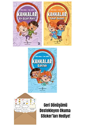 Tom Jellett 3 Kitap Seti + Okuma Sticker'ları