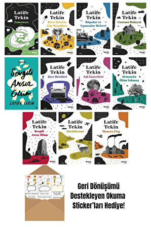 Latife Tekin 11 Kitap Seti + Okuma Sticker'ları