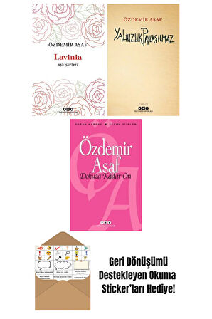 Özdemir Asaf 3 Kitap Seti + Okuma Sticker'ları