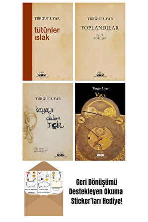 Turgut Uyar 4 Kitap Seti + Okuma Sticker'ları
