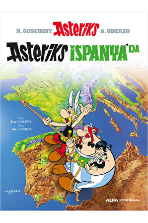 Asteriks 14 - Asteriks İspanya'da + Yapışkanlı Not Kağıdı