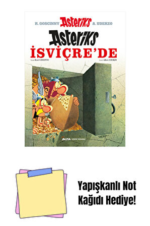 Asteriks 16 - Asteriks İsviçre’de + Yapışkanlı Not Kağıdı