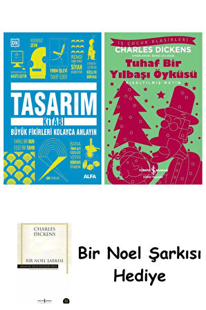 Tasarım Kitabı (Ciltli) + Tuhaf Bir Yılbaşı Öyküsü + Bir Noel Şarkısı