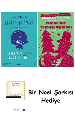 Zamanın Daha Kısa Tarihi (Ciltli) + Tuhaf Bir Yılbaşı Öyküsü + Bir Noel Şarkısı
