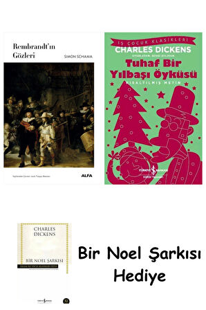 Rembrandt’ın Gözleri (Ciltli) + Tuhaf Bir Yılbaşı Öyküsü + Bir Noel Şarkısı