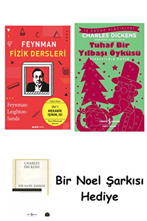 Feynman Fizik Dersleri - Cilt 1 + Tuhaf Bir Yılbaşı Öyküsü + Bir Noel Şarkısı
