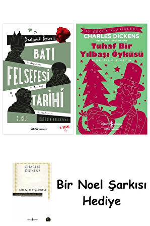 Batı Felsefesi Tarihi 2. Cilt + Tuhaf Bir Yılbaşı Öyküsü + Bir Noel Şarkısı