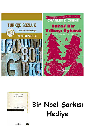 Türkçe Sözlük (Ciltli) + Tuhaf Bir Yılbaşı Öyküsü + Bir Noel Şarkısı