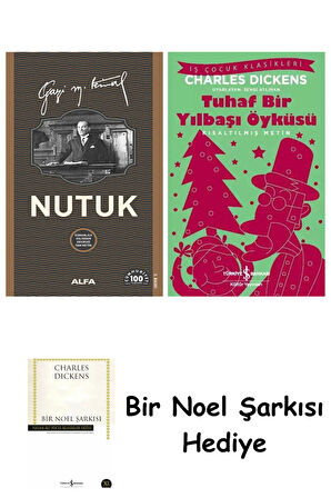 Nutuk (Ciltli) + Tuhaf Bir Yılbaşı Öyküsü + Bir Noel Şarkısı
