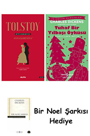 Tolstoy Bütün Eserleri 8 (Ciltli) + Tuhaf Bir Yılbaşı Öyküsü + Bir Noel Şarkısı