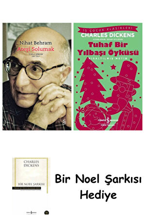 Ateşi Solumak (Ciltli) + Tuhaf Bir Yılbaşı Öyküsü + Bir Noel Şarkısı