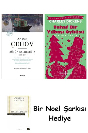 Anton Çehov Bütün Eserleri 9 + Tuhaf Bir Yılbaşı Öyküsü + Bir Noel Şarkısı