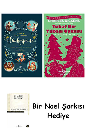 Bütün Oyunlarıyla Shakespeare (Ciltli) + Tuhaf Bir Yılbaşı Öyküsü + Bir Noel Şarkısı