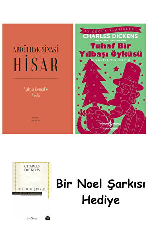 Yahya Kemal’e Veda (Ciltli) + Tuhaf Bir Yılbaşı Öyküsü + Bir Noel Şarkısı
