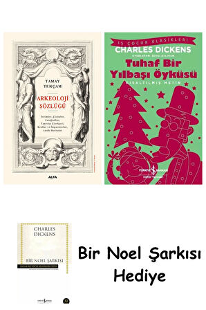 Arkeoloji Sözlüğü (Ciltli) + Tuhaf Bir Yılbaşı Öyküsü + Bir Noel Şarkısı