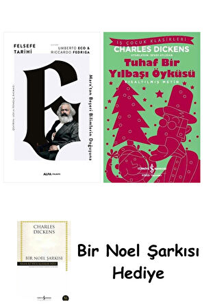 Felsefe Tarihi 6 (Ciltli) + Tuhaf Bir Yılbaşı Öyküsü + Bir Noel Şarkısı