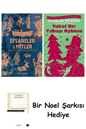 Efsaneler & Mitler (Ciltli) + Tuhaf Bir Yılbaşı Öyküsü + Bir Noel Şarkısı