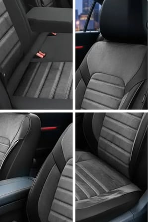 Nissan Avenir (w11) 2.0i 16v (140 Hp) 4x4 2000 UYUMLU  KUMAŞ ALCANTARA OTO KOLTUK KILIFI FÜME