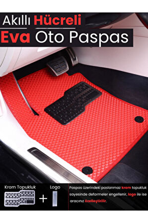 LAND-ROVER-RANGE-ROVER-SPORT-(2013-2022) İÇİN EVA İÇ PASPAS TAKIMI (METAL TOPUKLUK DAHİL)