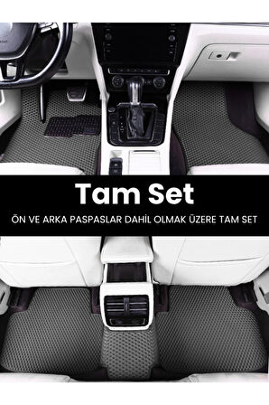 SEAT-LEON-HYBRİD-(2020-2025) İÇİN EVA İÇ PASPAS TAKIMI (METAL TOPUKLUK DAHİL)