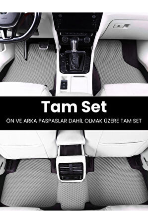 DACİA-SANDERO STEPWAY-(2020-2025) İÇİN EVA İÇ PASPAS TAKIMI (METAL TOPUKLUK HARİÇ)